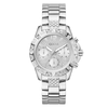 Guess Sport Majesty Sport Silver-Tone Crystal Bezel Men's Watch GW0771L1 Watches Bevilles Jewellers 