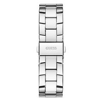 Guess Sport Majesty Sport Silver-Tone Crystal Bezel Men's Watch GW0771L1 Watches Bevilles Jewellers 
