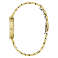 Guess Bejeweled Enchantment Bejeweled Gold-Tone Analogue Women's Watch GW0763L2 Watches Bevilles Jewellers 
