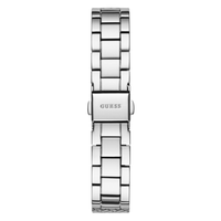 Guess Bejeweled Enchantment Bejeweled Silver-Tone Analogue Women's Watch GW0763L1 Watches Bevilles Jewellers 
