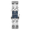 Guess Trend Mod Id Trend Silver-Tone Blue Denim Women's Watch GW0807L1 Watches Bevilles Jewellers 