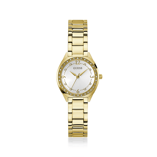 Guess Dress Charlotte Dress Gold-Tone Crystal Bezel Women's Watch GW0767L2 Watches Guess 