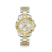 Guess Sport Majesty Sport Two Tone Gold and Silver-Tone Crystal Bezel Men's Watch GW0771L3 Watches Guess 