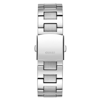 Guess Trend Empire Trend Silver-Tone Multi-function Men's Watch GW0785G3 Watches Bevilles Jewellers 