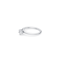 0.50ct Laboratory Grown Diamond Solitaire Ring in 18kt White Gold Rings Bevilles 