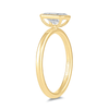 1.00ct Laboratory Grown Diamond Radiant Cut Solitaire Ring in 18ct Yellow Gold Bevilles Jewellers 