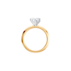 1.50ct Laboratory-Grown Diamond Six Claw Solitaire Ring in 18kt Yellow Gold and 18kt White Gold Rings Bevilles 