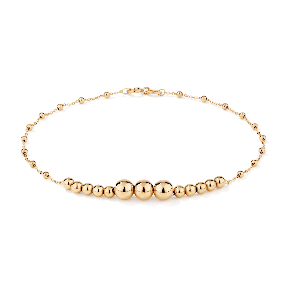 9ct Yellow Gold Hayseed Bracelet