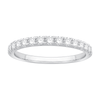 Anniversary Ring with 1/2ct of Laboratory Grown Diamonds in 18ct White Gold Bevilles Jewellers 