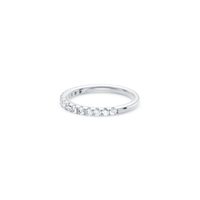 Anniversary Ring with 1/2ct of Laboratory Grown Diamonds in 18kt White Gold Rings Bevilles 