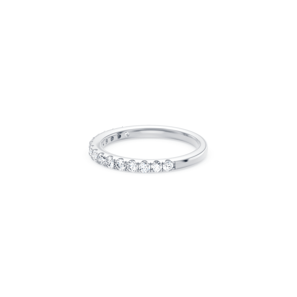 Anniversary Ring with 1/2ct of Laboratory Grown Diamonds in 18kt White Gold Rings Bevilles 