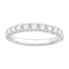 Anniversary Ring with 1.00ct of Laboratory Grown Diamonds in 18ct White Gold Bevilles Jewellers 