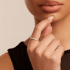 Anniversary Ring with 0.50tw of Laboratory Grown-Diamonds in 18kt White Gold Rings Bevilles 