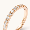 Anniversary Ring with 0.50tw of Laboratory-Grown Diamonds in 18kt Yellow Gold Rings Bevilles 