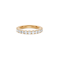Anniversary Ring with 1.00tw of Laboratory-Grown Diamonds in 18kt Yellow Gold Rings Bevilles 
