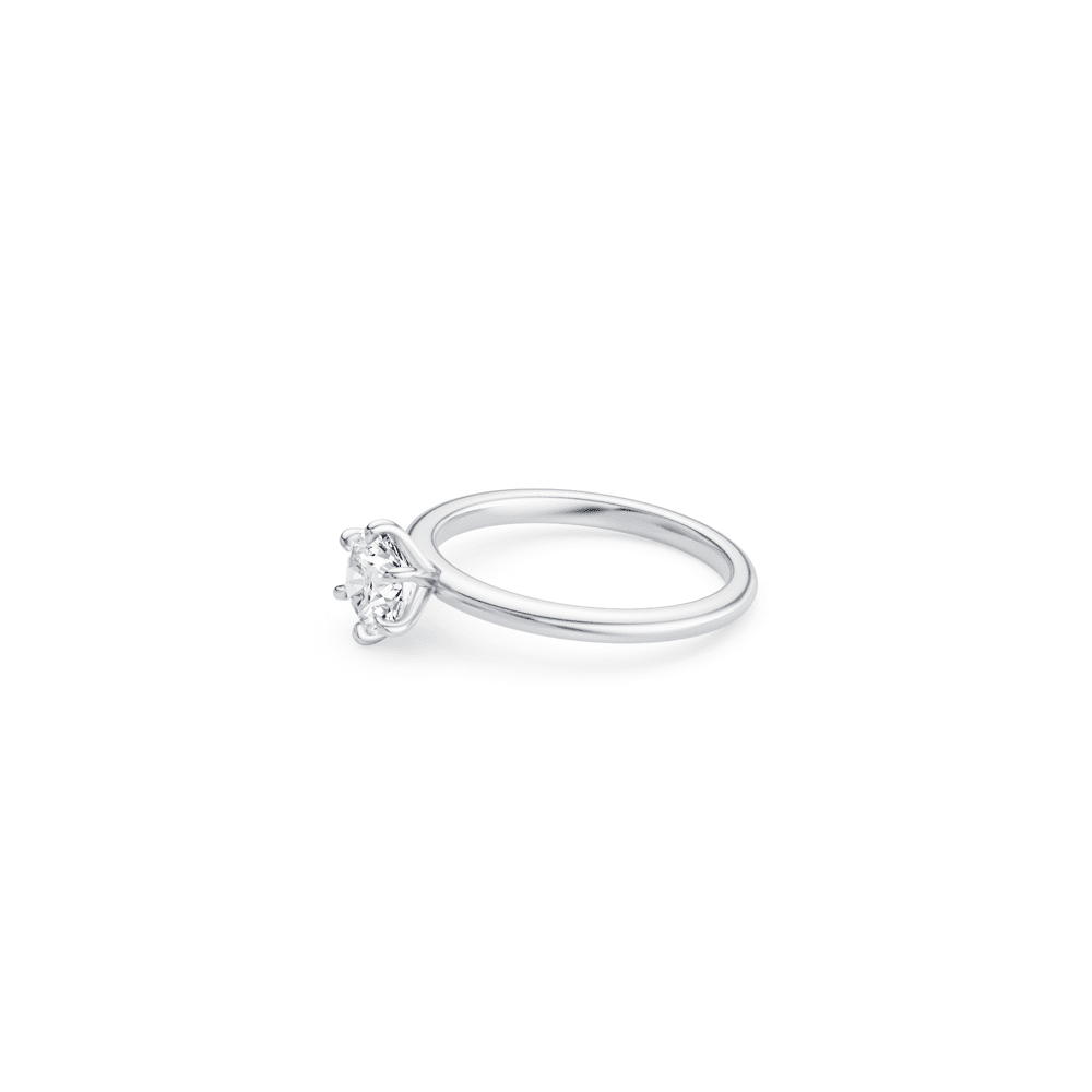 1.00ct Laboratory-Grown Diamond Solitaire Ring in 18kt White Gold Rings Bevilles 