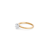 1.00ct Laboratory-Grown Diamond Solitaire Ring in 18kt Yellow Gold and 18kt White Gold Rings Bevilles 