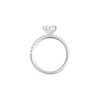 Solitaire Ring with 1.25tw of Laboratory-Grown Diamonds in 18kt White Gold Rings Bevilles 