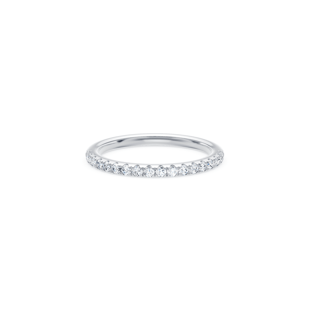 Anniversary Ring with 1/4ct of Laboratory Grown Diamonds in 18kt White Gold Rings Bevilles 