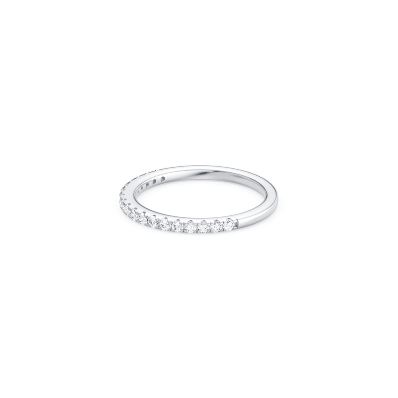 Anniversary Ring with 1/4ct of Laboratory Grown Diamonds in 18kt White Gold Rings Bevilles 