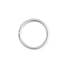 Anniversary Ring with 1/4ct of Laboratory Grown Diamonds in 18kt White Gold Rings Bevilles 
