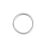Anniversary Ring with 1/4ct of Laboratory Grown Diamonds in 18kt White Gold Rings Bevilles 