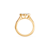 Flower Ring with 1.50ct of Laboratory Grown Diamonds in 9kt Yellow Gold Rings Bevilles 