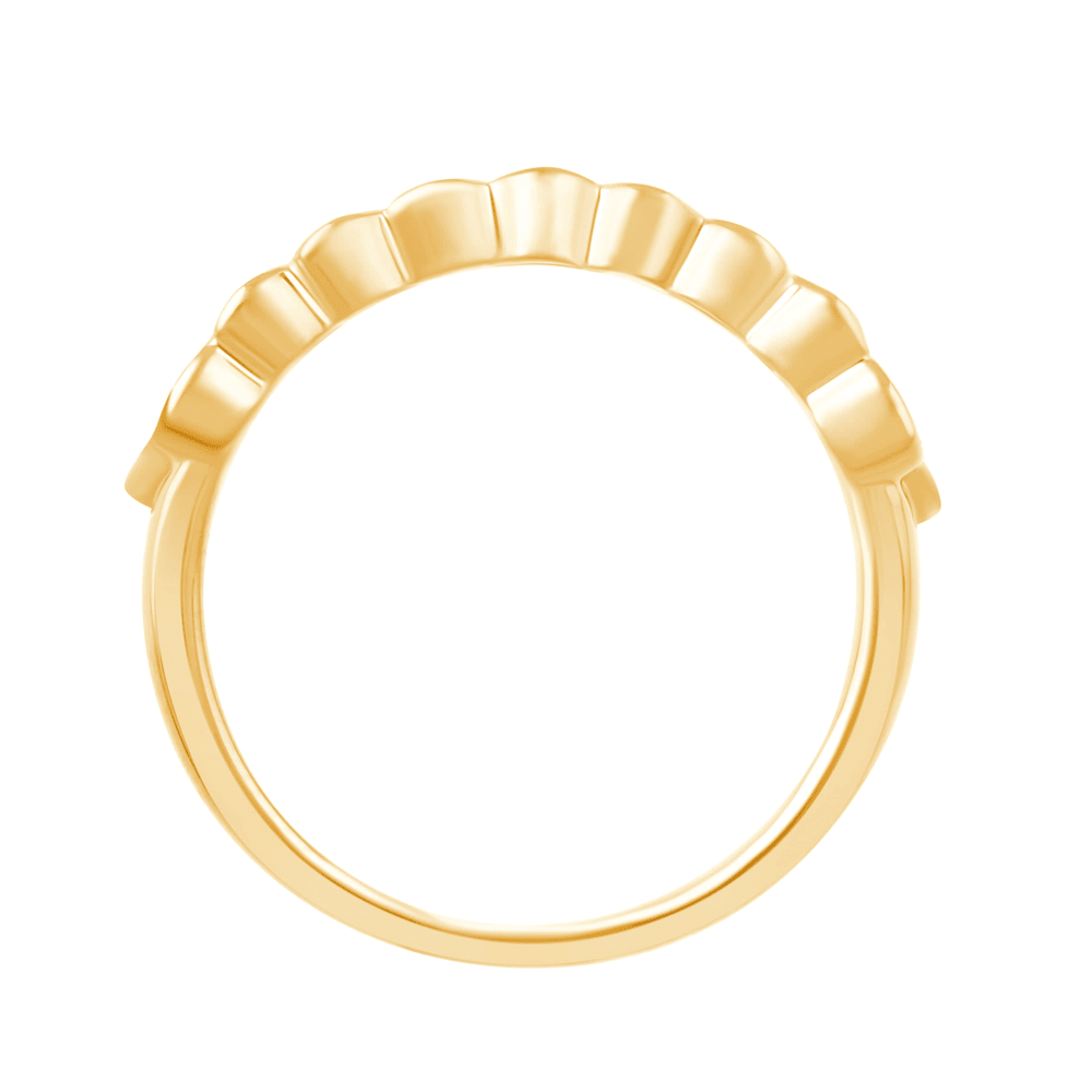 3 Row Dress Ring with 1.70ct of Laboratory Grown Diamonds in 9ct Yellow Gold Bevilles Jewellers 