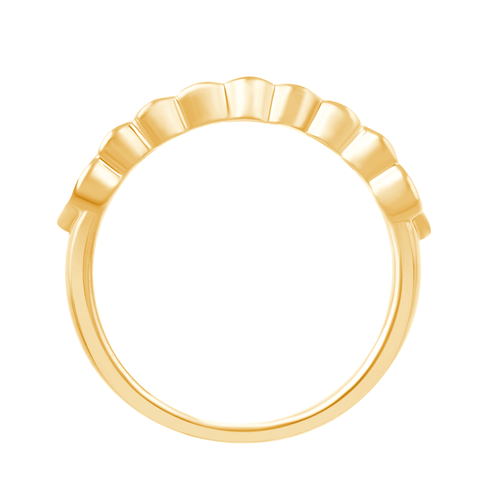 3 Row Dress Ring with 1.70ct of Laboratory Grown Diamonds in 9ct Yellow Gold Bevilles Jewellers 