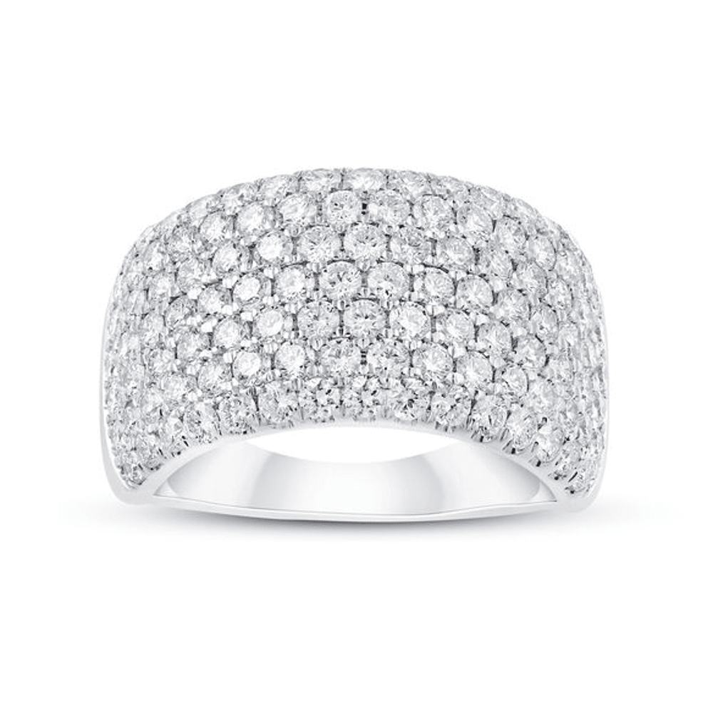 Dress Ring with 2.00ct of Laboratory Grown Diamonds in 9ct White Gold Bevilles Jewellers 