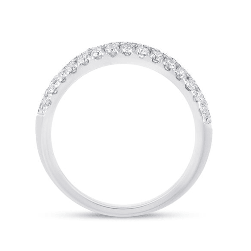 Dress Ring with 2.00ct of Laboratory Grown Diamonds in 9ct White Gold Bevilles Jewellers 