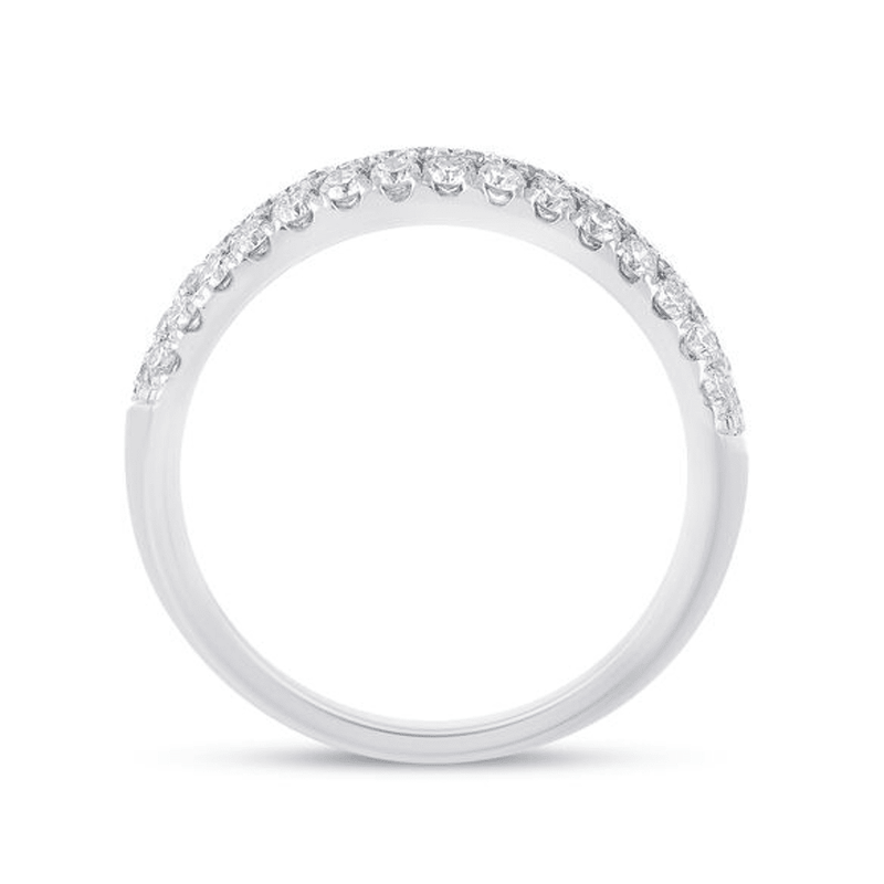 Dress Ring with 2.00ct of Laboratory Grown Diamonds in 9ct White Gold Bevilles Jewellers 
