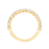 Anniversary Ring with 0.85ct of Laboratory Grown Diamonds in 9ct Yellow Gold Bevilles Jewellers 