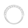 Triple Row Dress Ring with 3.00ct of Laboratory Grown Diamond in Sterling Silver and Platinum Bevilles Jewellers 