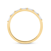 Baguette Ring with 1/4ct of Diamonds in 9ct Yellow Gold Bevilles Jewellers 