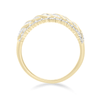 Fancy Dress Ring with 1/2ct of Diamonds in 9ct Yellow Gold Bevilles Jewellers 