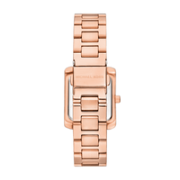 Michael Kors Emery Three-Hand Rose Gold-Tone Stainless Steel Watch, Earrings, and Bracelet Gift Set MK4838SET Watches Michael Kors 