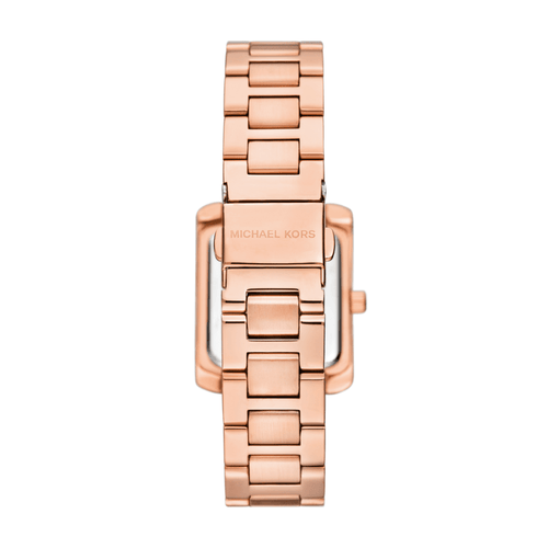Michael Kors Emery Three-Hand Rose Gold-Tone Stainless Steel Watch, Earrings, and Bracelet Gift Set MK4838SET Watches Michael Kors 