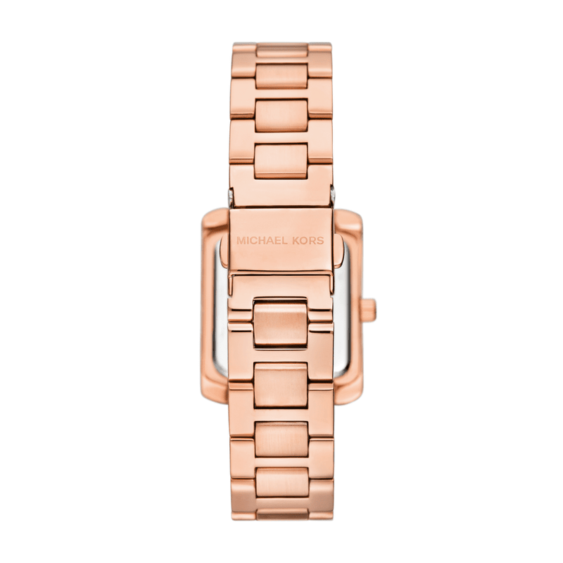 Michael Kors Emery Three-Hand Rose Gold-Tone Stainless Steel Watch, Earrings, and Bracelet Gift Set MK4838SET Watches Michael Kors 