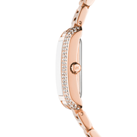 Michael Kors Emery Three-Hand Rose Gold-Tone Stainless Steel Watch, Earrings, and Bracelet Gift Set MK4838SET Watches Michael Kors 