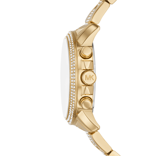 Michael Kors Brynn Chronograph Gold-Tone Stainless Steel Watch MK7504 Watches Michael Kors 