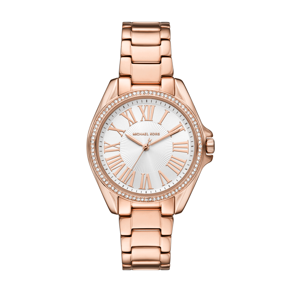 MICHAEL KORS Icey cubic zirconia watch MK4884 | Michael Kors Darrington Ring Watch Silvery main image 4