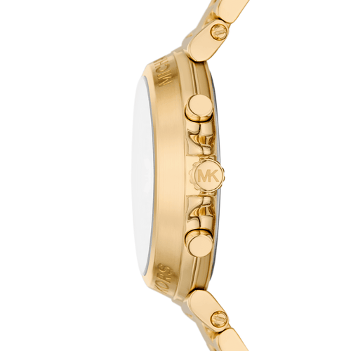 Michael Kors Maren Chronograph Gold-Tone Stainless Steel Watch MK7493 Watches Michael Kors 