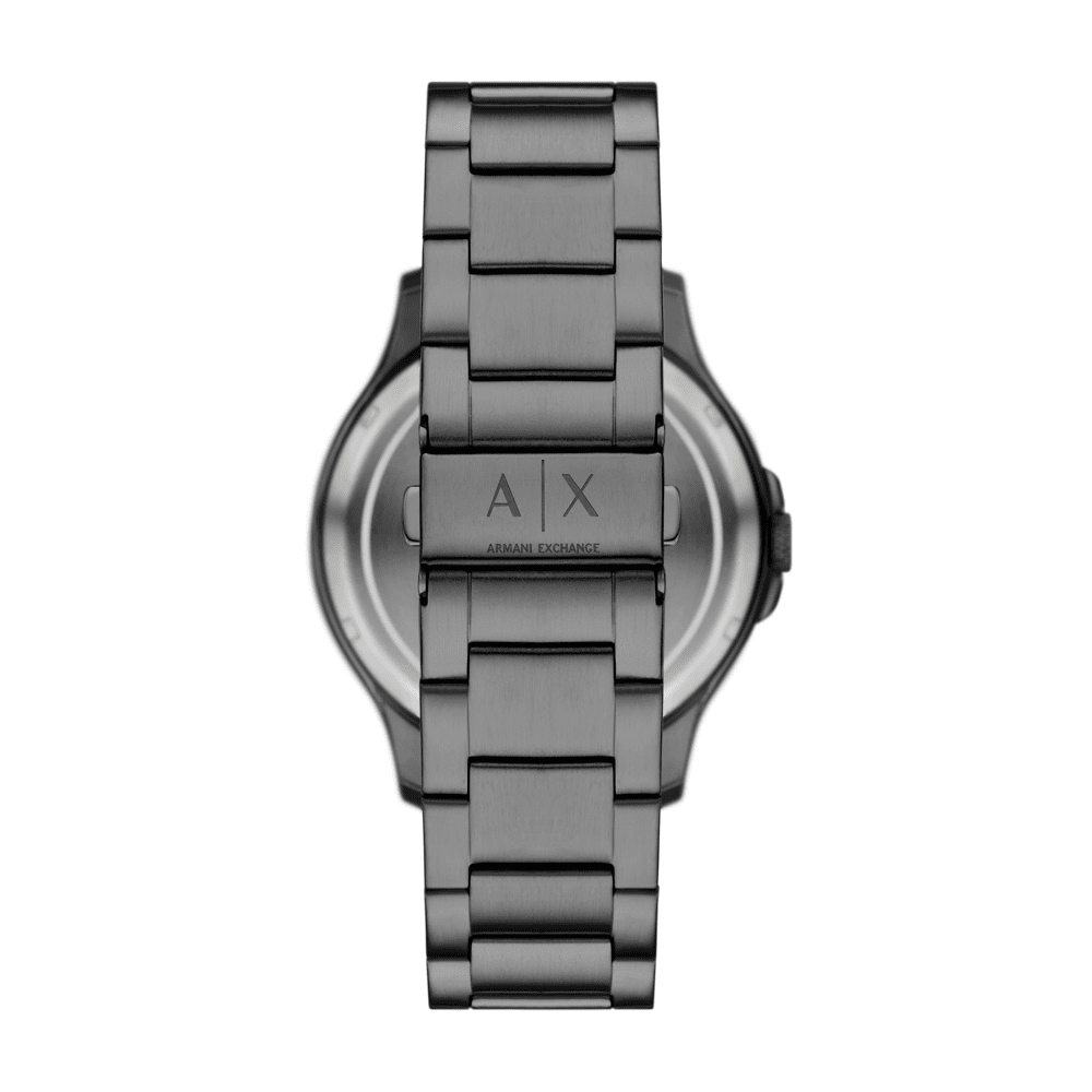Armani Exchange Automatic Gunmetal Stainless Steel Watch AX2458 Watches Armani Exchange 