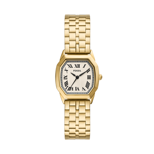 Fossil Harlow Three-Hand Gold-Tone Stainless Steel Watch ES5361 Watches Fossil 