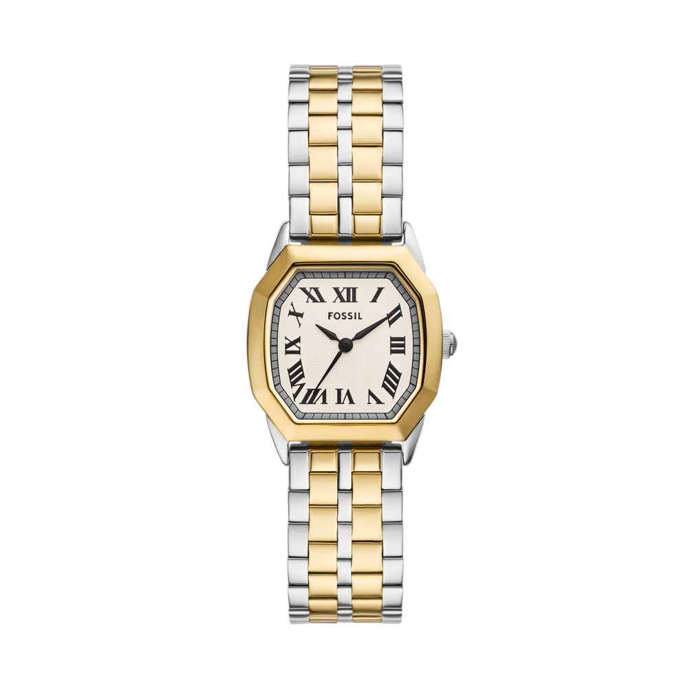 Fossil Harlow Three-Hand Two-Tone Stainless Steel Watch ES5362