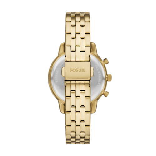 Fossil Neutra Chronograph Gold-Tone Stainless Steel Watch ES5358 Watches Fossil 