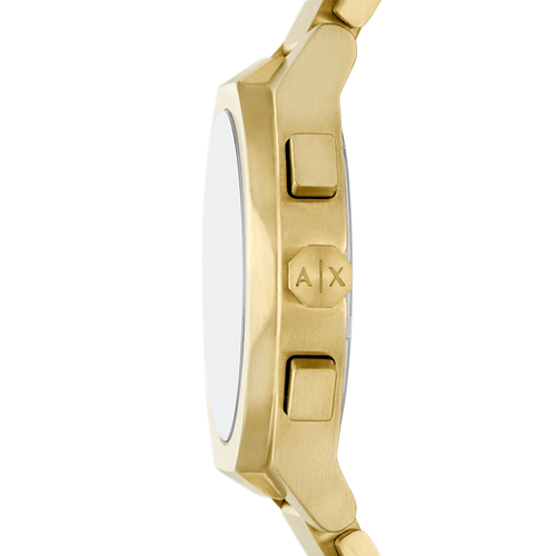 Armani Exchange Chronograph Gold-Tone Stainless Steel Watch AX4180 Watches Armani Exchange 