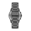 Armani Exchange Chronograph Gunmetal Stainless Steel Watch AX1765 Watches Armani Exchange 
