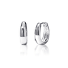 10mm Tappered Huggie Earrings in Sterling Silver Earrings Bevilles 